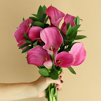 Purpleberry Mini Callas Centerpieces